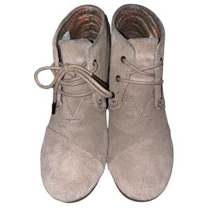 Toms Desert Wedge High Boot